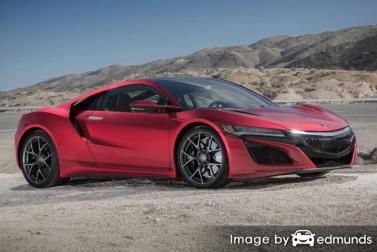 Insurance quote for Acura NSX in Detroit