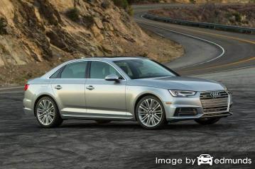 Insurance rates Audi A4 in Detroit