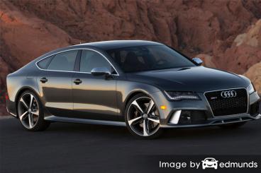Insurance quote for Audi RS7 in Detroit