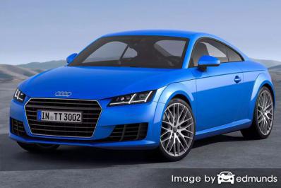 Insurance rates Audi TTS in Detroit