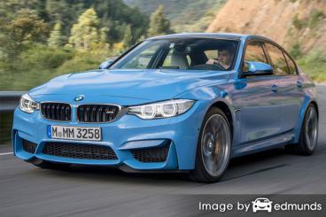 Insurance rates BMW M3 in Detroit