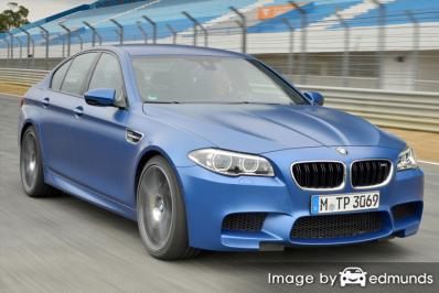 Insurance quote for BMW M5 in Detroit