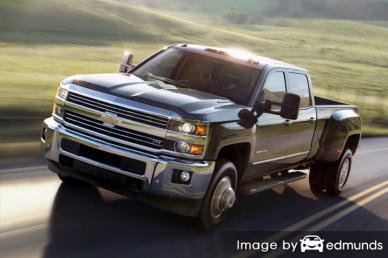 Insurance quote for Chevy Silverado 3500HD in Detroit