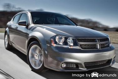 Insurance rates Dodge Avenger in Detroit