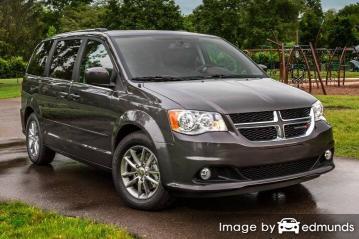 Insurance rates Dodge Grand Caravan in Detroit