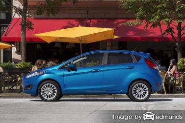 Insurance quote for Ford Fiesta in Detroit