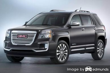 Insurance rates GMC Terrain in Detroit