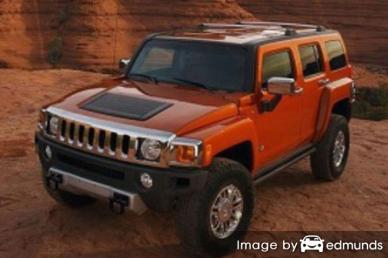 Insurance quote for Hummer H3 in Detroit