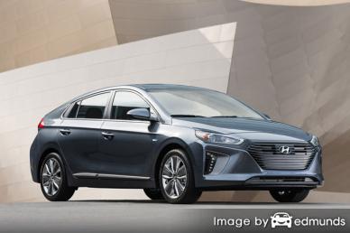 Insurance rates Hyundai Ioniq in Detroit