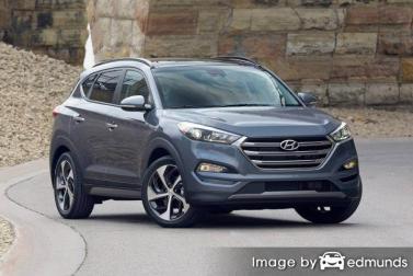 Insurance rates Hyundai Tucson in Detroit