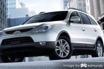 Insurance quote for Hyundai Veracruz in Detroit