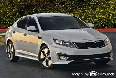 Insurance quote for Kia Optima Hybrid in Detroit