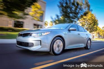 Insurance quote for Kia Optima Plug-In Hybrid in Detroit