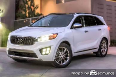 Insurance quote for Kia Sorento in Detroit