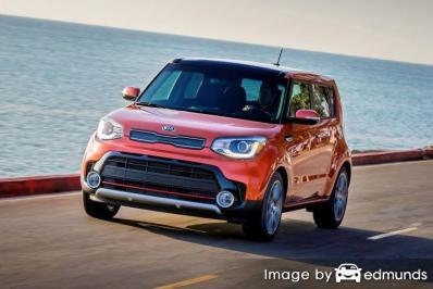 Insurance rates Kia Soul in Detroit