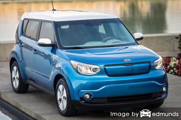 Insurance quote for Kia Soul EV in Detroit