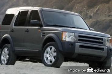 Insurance rates Land Rover LR3 in Detroit