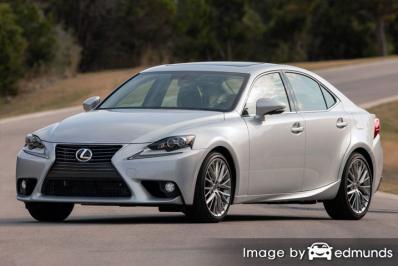 Insurance rates Lexus IS 250 in Detroit