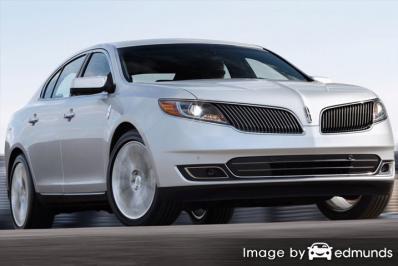 Insurance quote for Lincoln MKS in Detroit