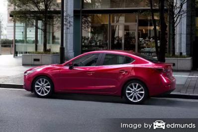 Insurance quote for Mazda 3 in Detroit