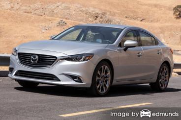 Insurance quote for Mazda 6 in Detroit