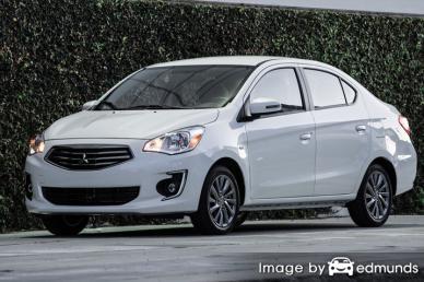 Insurance quote for Mitsubishi Mirage G4 in Detroit