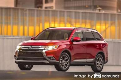 Insurance rates Mitsubishi Outlander in Detroit