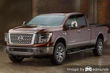 Insurance rates Nissan Titan XD in Detroit