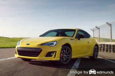 Insurance quote for Subaru BRZ in Detroit