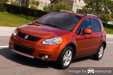 Insurance rates Suzuki SX4 in Detroit