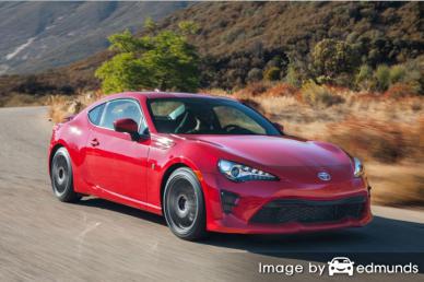 Insurance quote for Toyota 86 in Detroit
