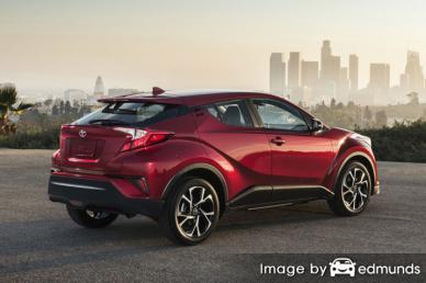 Insurance rates Toyota C-HR in Detroit