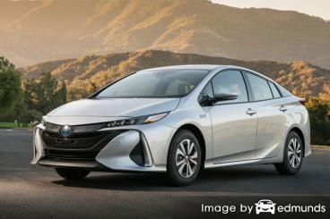 Insurance quote for Toyota Prius Prime in Detroit