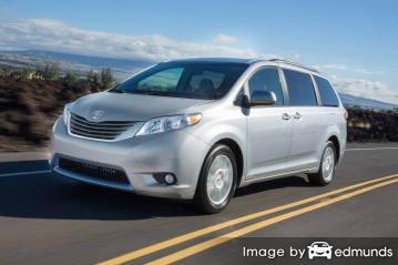 Insurance quote for Toyota Sienna in Detroit